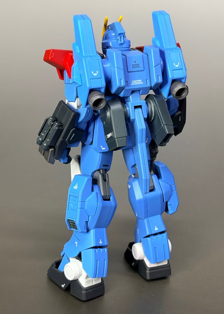 カラーはBD2号機説明書のレシピから調色。ホワイト50%ですが元のキットよりだいぶ明るい感じがします。