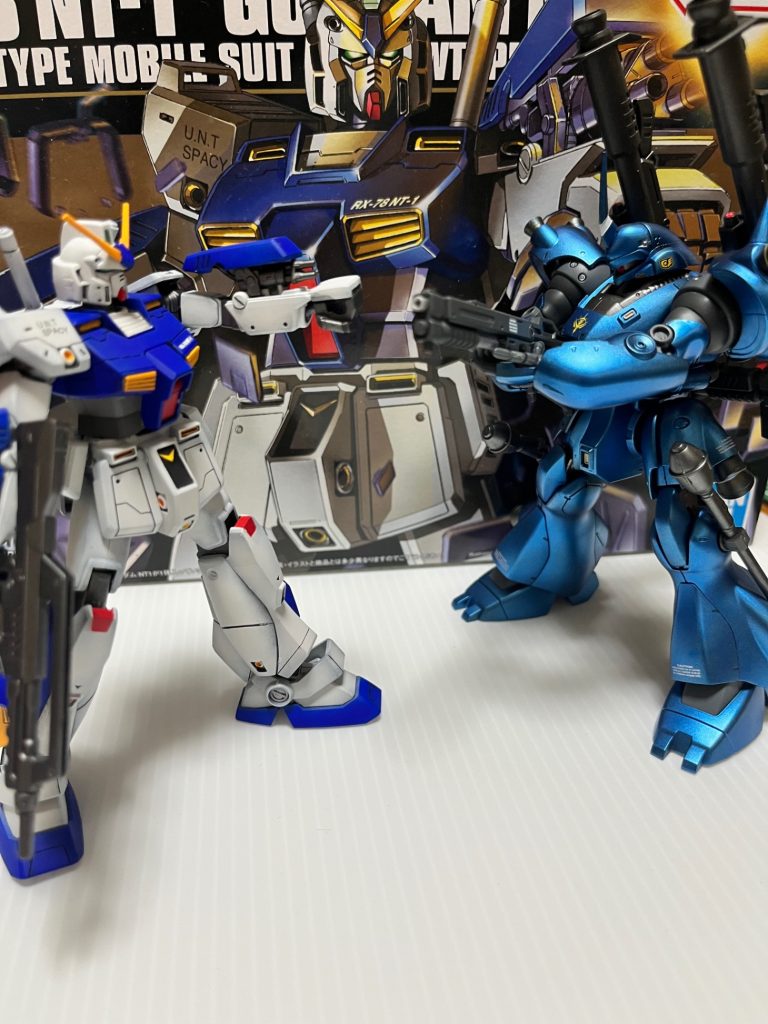 以前作成したケンプファと。