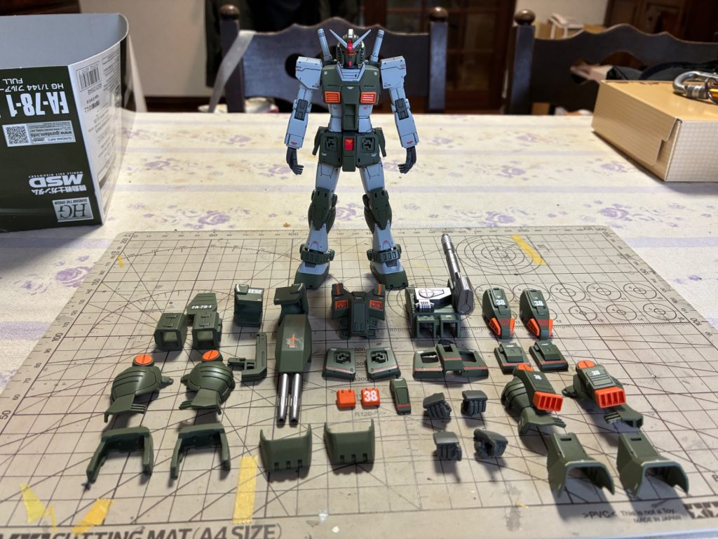 フルアーマーガンダム–4枚目/制作者：銀兄