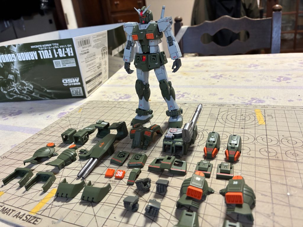 フルアーマーガンダム–5枚目/制作者：銀兄
