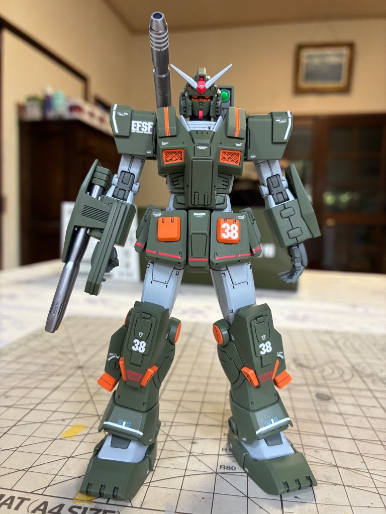 装備装着後になります。