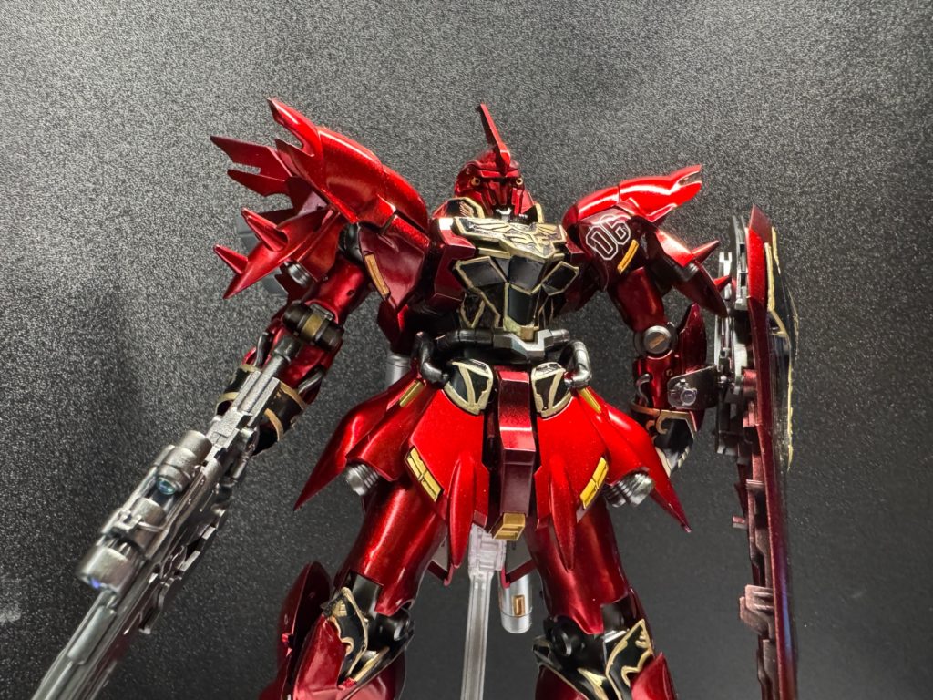 HGUCシナンジュ(キャンディ塗装)