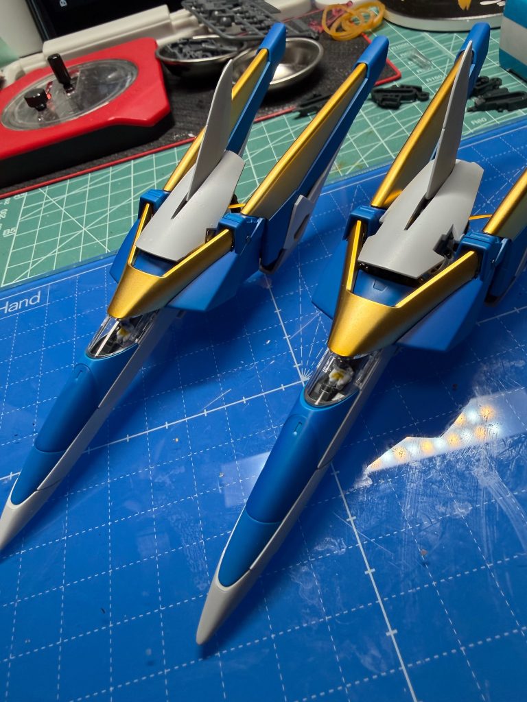 コアファイターは実は二機ある　バスターパーツ装着用とそれ以外