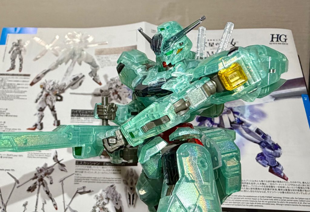 HGガンダムキャリバーン（クリアカラー）