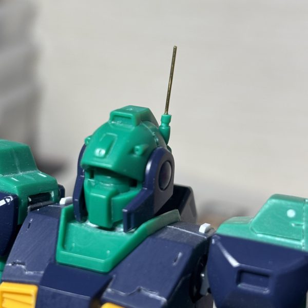 HGUCネモ制作中です。プロポーション、スジボリなどの改修作業が一通り終わり、サフチェック前の段階でアップさせて頂きました。&nbsp;&nbsp;（3枚目）