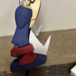 足の飾りは、アンクルガードに付けました。肩の出っ張りは、分割しました。[…]