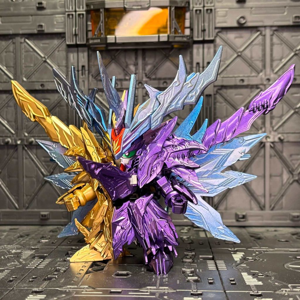 SDW HEROESよりスペリオルフォーミュラを、元ネタのファイナルフォーミュラー風のカラーで塗装してみました