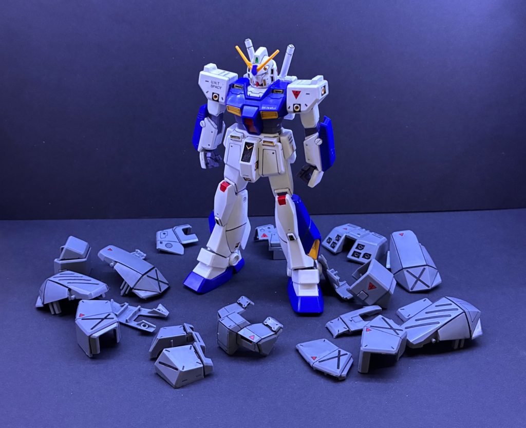 ガンダムNT-1 アレックス–2枚目/制作者：ペーぺーモデラー