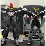 製作記録④とりあえず本体を組み上げて素組みと比較。脚部スラスターを切り落としたの[…]