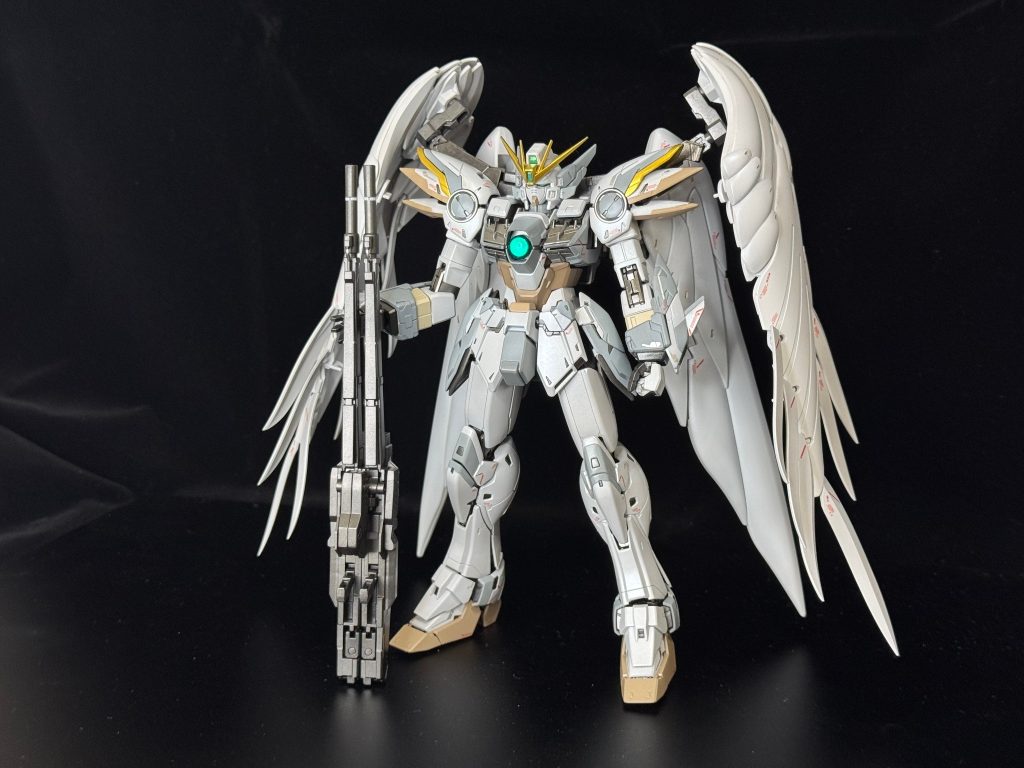 MG ウイングガンダムスノーホワイトプレリュード–4枚目/制作者：ガンプラさんTW