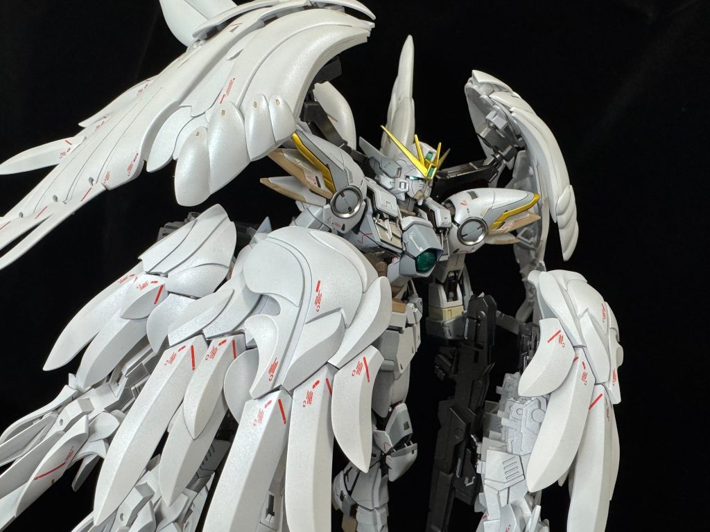 MG ウイングガンダムスノーホワイトプレリュード–3枚目/制作者：ガンプラさんTW