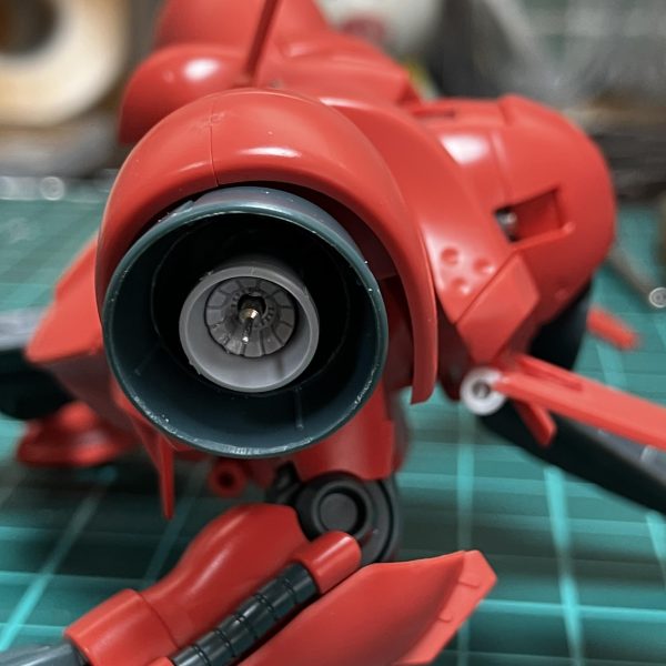 上半身のディテールアップ中（4枚目）