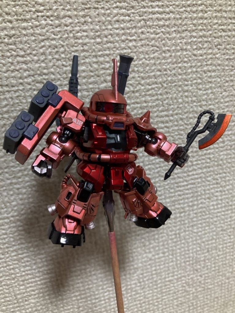 ヒートホークのアツアツそうな色表現するの難しいっす…