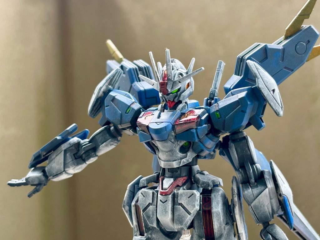HG 1/144 ガンダムエアリアル(改修型)–3枚目/制作者：mal