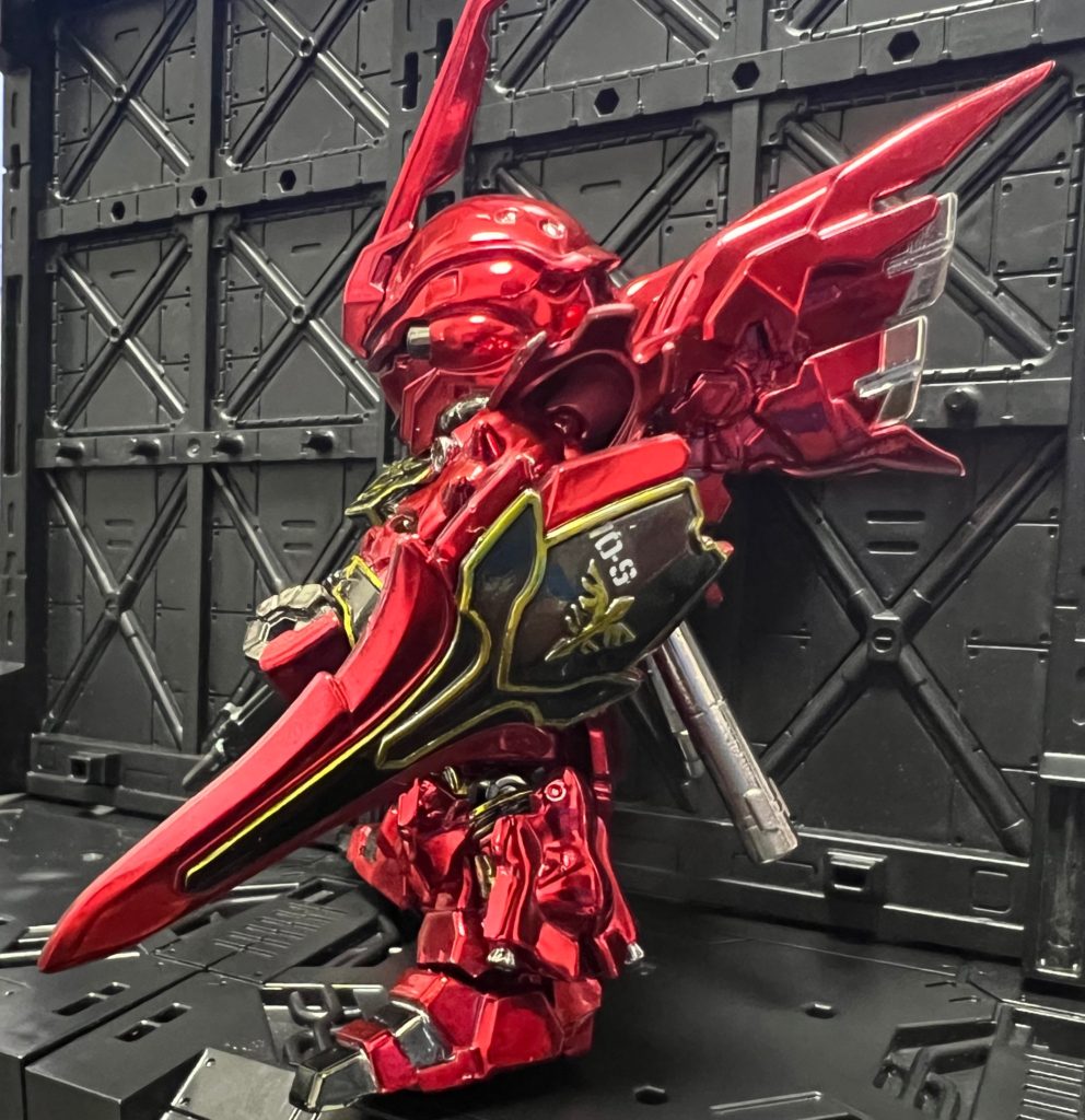 SDシナンジュ(メッキ塗装仕様)–2枚目/制作者：ガシャポン魂