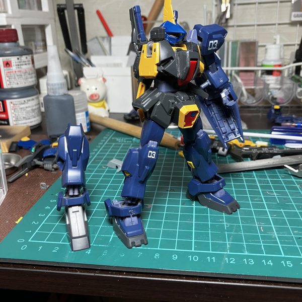 ティターンズのmkⅡが買えるようになったのでミキシングバーザムに挑戦してみます。現在ミキシング試行錯誤中。&nbsp;（6枚目）