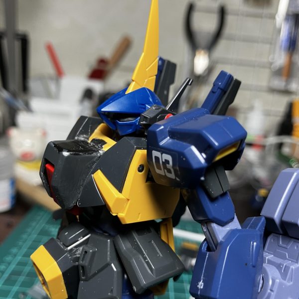 ティターンズのmkⅡが買えるようになったのでミキシングバーザムに挑戦してみます。現在ミキシング試行錯誤中。&nbsp;（2枚目）
