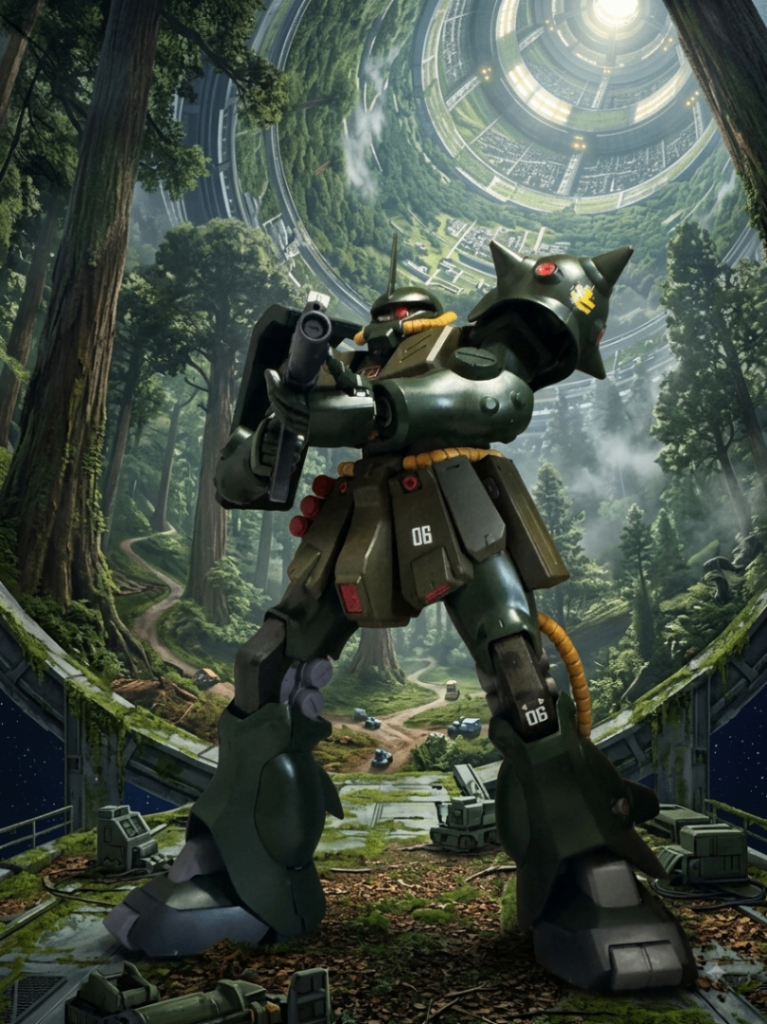 RE100  ザク改　リアルタイプカラー