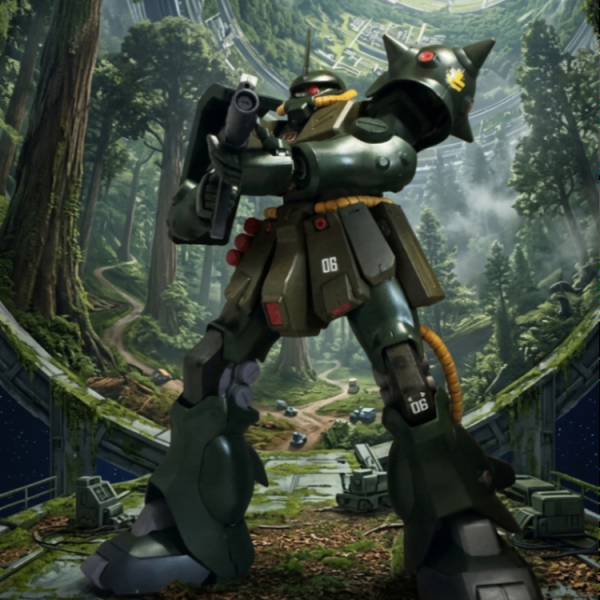 RE100  ザク改　リアルタイプカラー