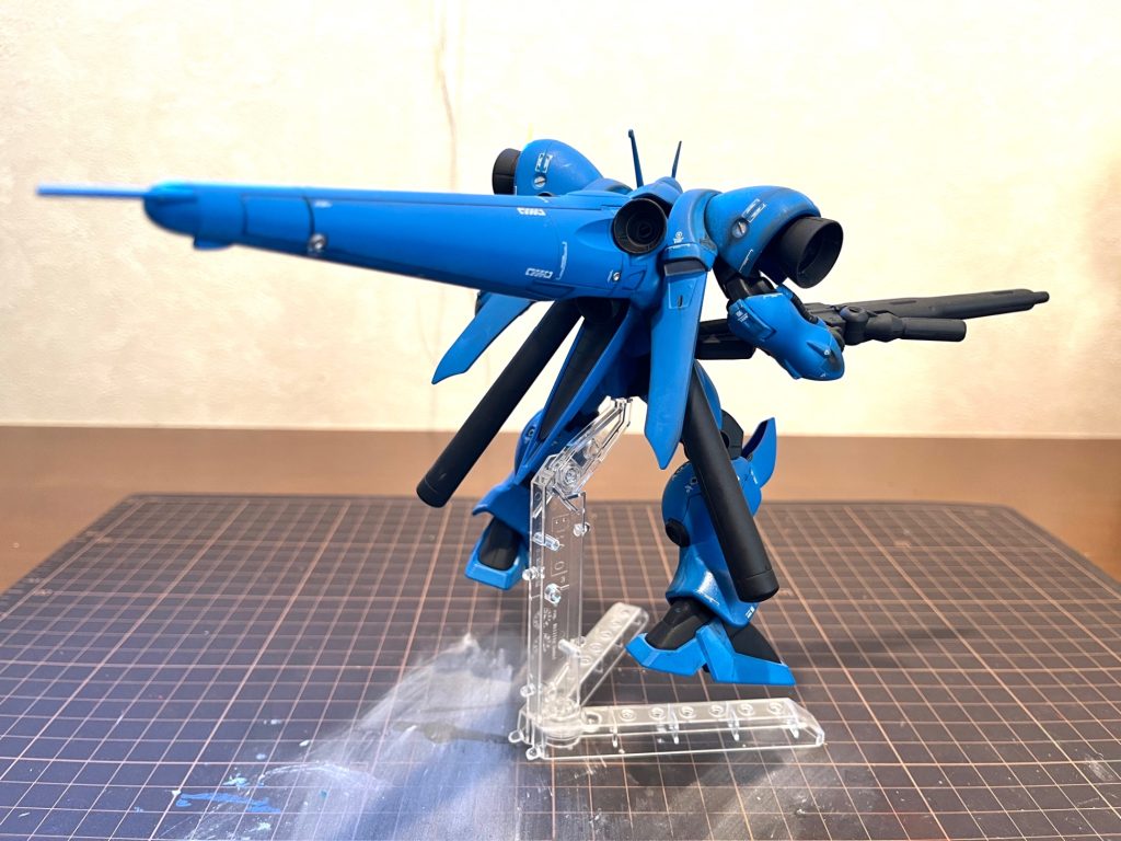 後ろ姿！相変わらずロケットブースターがデカすぎです！デカすぎィー！デカいデカい…！アッ//アッ//アァッー///(⊃≧Д≦)⭐︎⭐︎⭐︎〜‼️