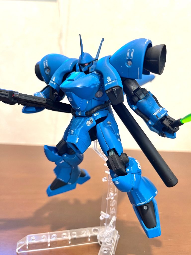 こんな感じのガーベラ・テトラでした！正直粗は多々ありましたが自分としてはカッコよく出来てよき！まあ、多少はね？アイスティーしかなかったけどいいかな？連休中は沢山ガンプラ触れて幸せなンゴね〜。
