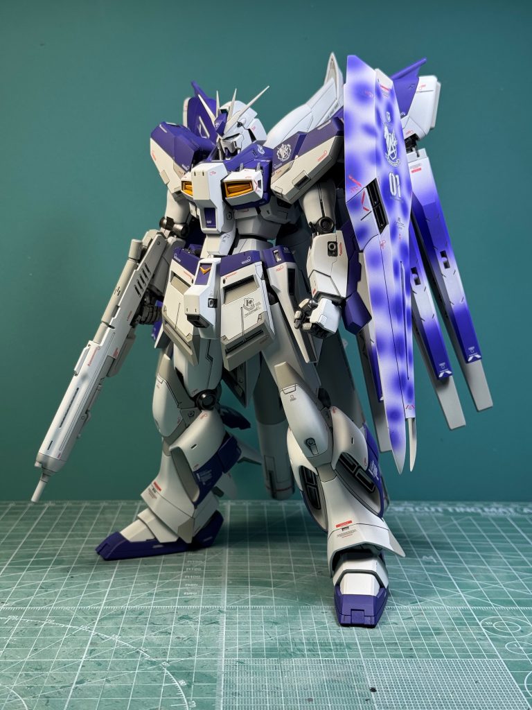 HI-νガンダムver.K.a. スタイル改修、全塗装–2枚目/制作者：tOshi76