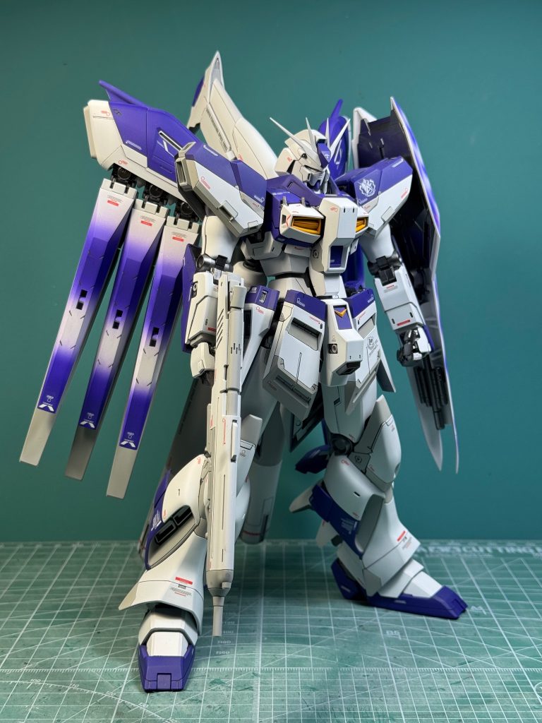HI-νガンダムver.K.a. スタイル改修、全塗装–3枚目/制作者：tOshi76