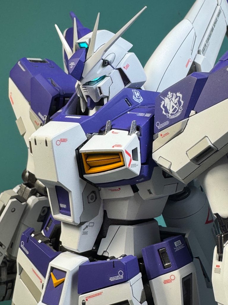 HI-νガンダムver.K.a. スタイル改修、全塗装