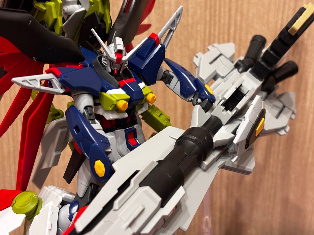 HGCEデスティニーガンダムspecⅡ&ゼウスシルエット