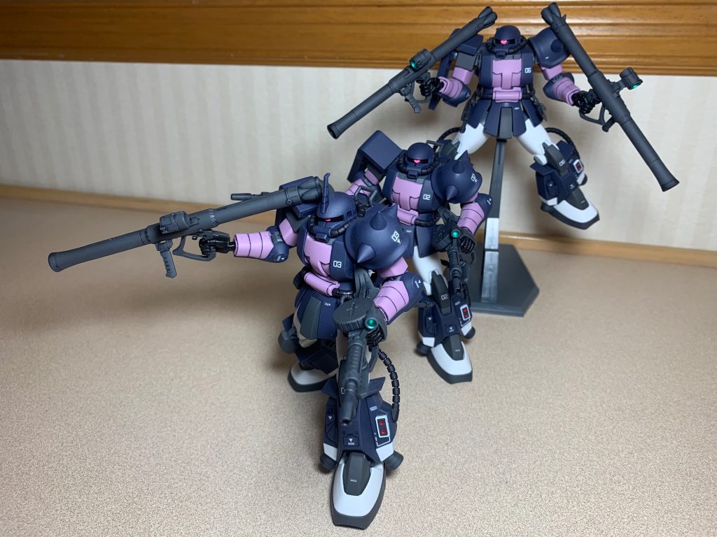 HG 1/144 MS-06R-1A 黒い三連星ザク