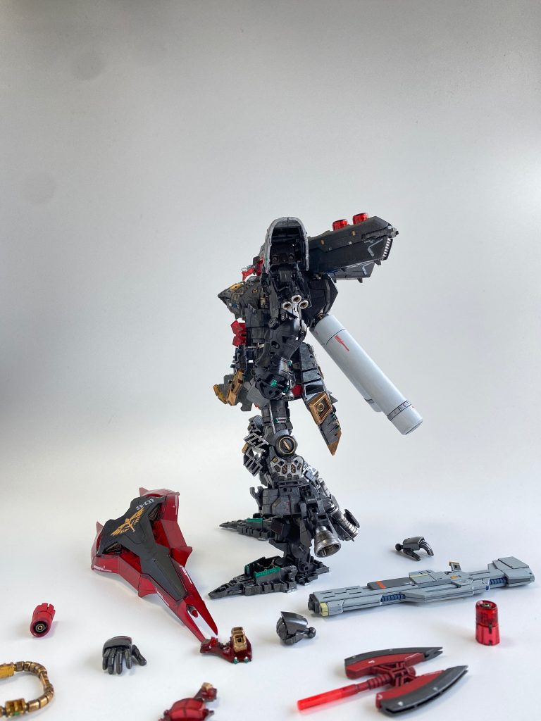 RGサザビークリアカラー(内部フレーム)–4枚目/制作者：@sas_crawl_up