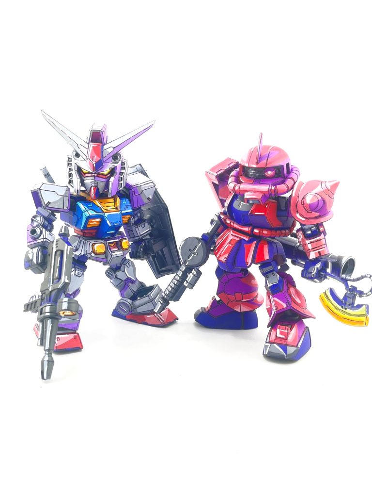 シャドウの色を変えてみました🤩