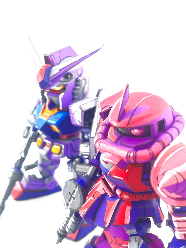 SDCSガンダム&シャアザクセット
