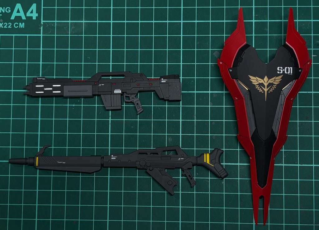 武器類はこんな感じで