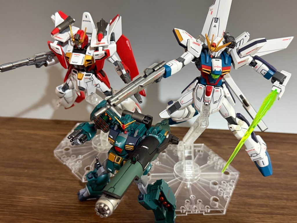こうゆうのたまんないねぇガンプラ作っててよかった