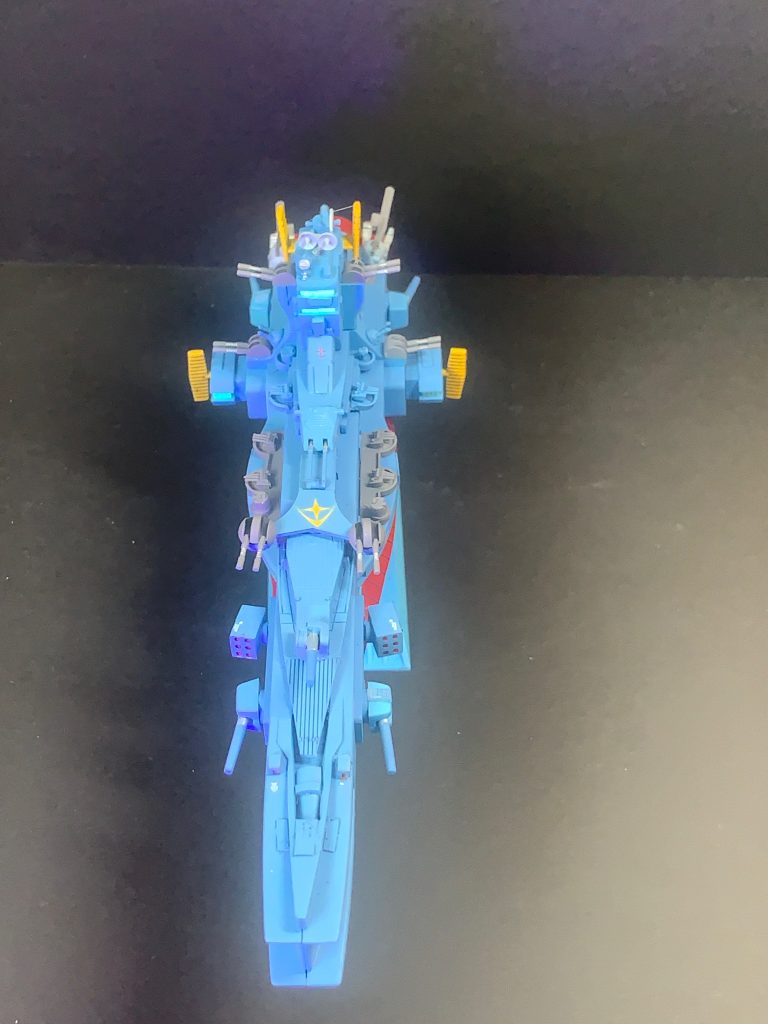 元々旧キットサラミスは非常に出来が良い。(gundam-kao2)