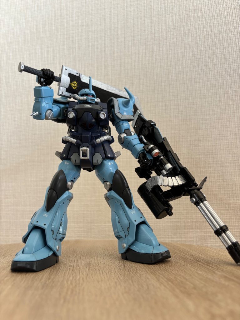 HG グフカスタム・大剣装備