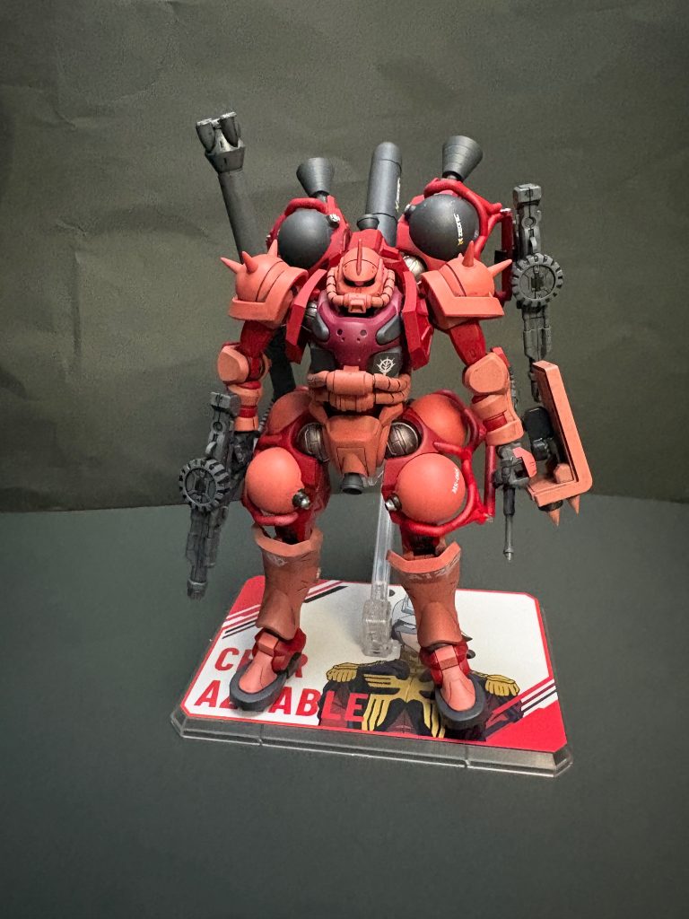 高機動型シャア専用ザクGQ版–2枚目/制作者：Asayan