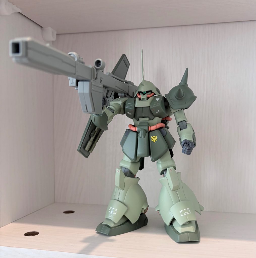 他の武装も制作しましたが、とりあえず今回はシンプルにバズーカ一丁