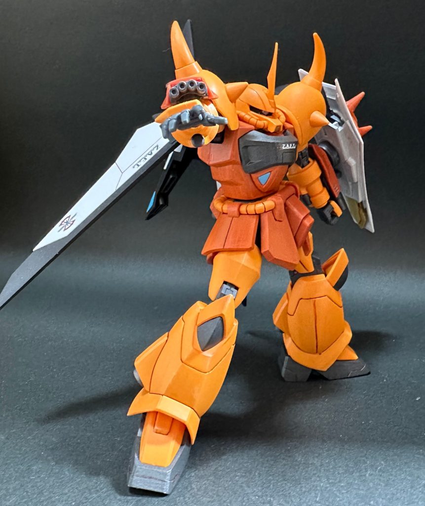 前回のＨＧの時よりも一年戦争のグフに近いイメージでキット化されているような気がします。プラモデル完成品　2026　その31