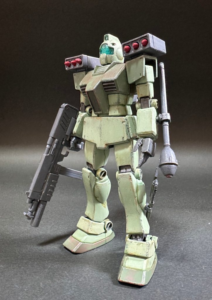 ザクのカラーのジム、けっこういいですよね。プラモデル完成品　2026　その32