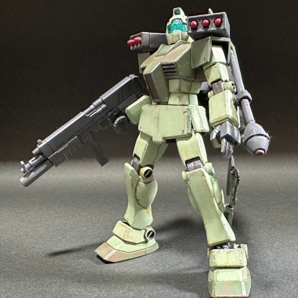 今月のジム　８月　ＨＧ　ジム ユニコーンカラー　ジオン残党仕様