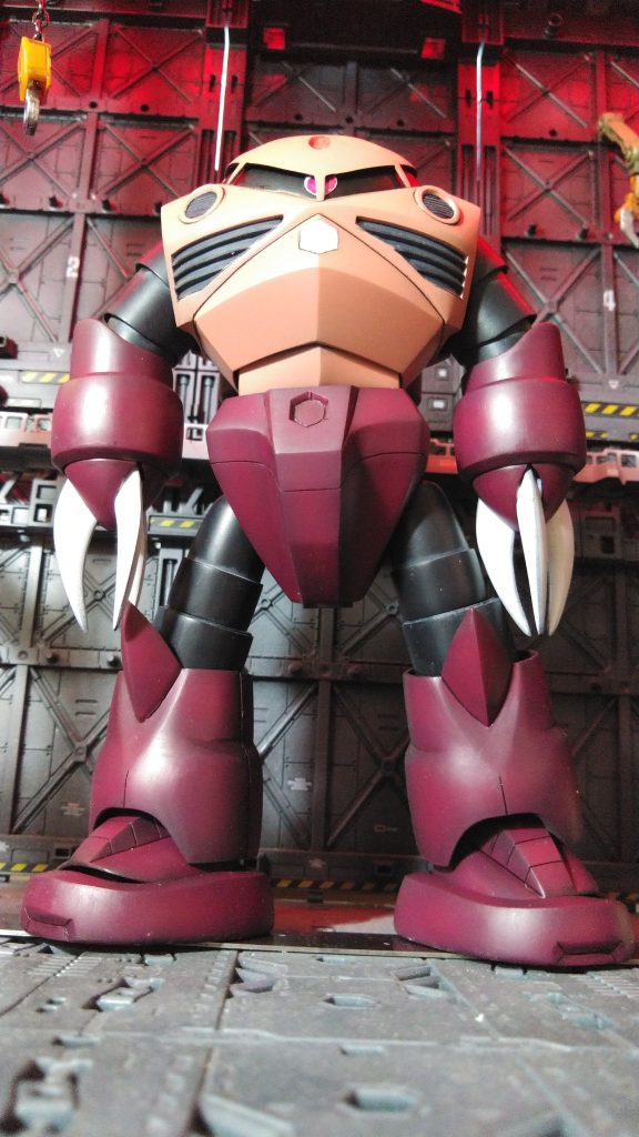 1/100 シャア専用　ズゴック–2枚目/制作者：ミドボン