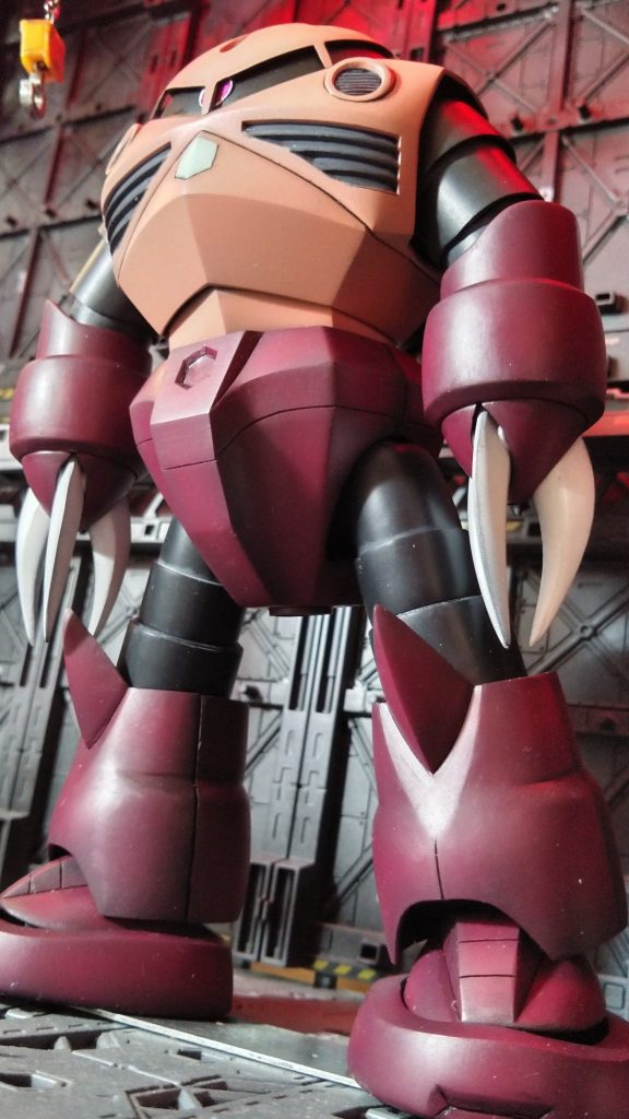 1/100 シャア専用　ズゴック–3枚目/制作者：ミドボン