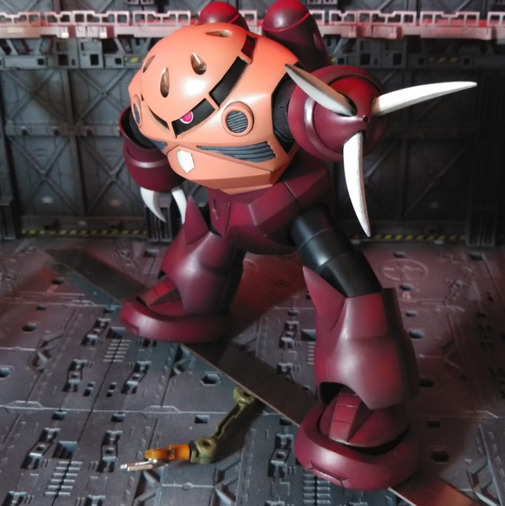 1/100 シャア専用　ズゴック–6枚目/制作者：ミドボン