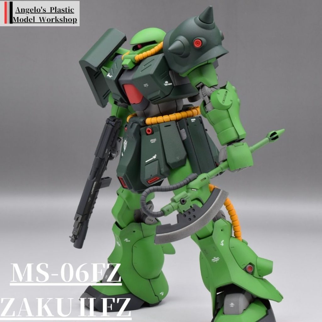ザク２改–5枚目/制作者：アンジェロのプラモデル工房