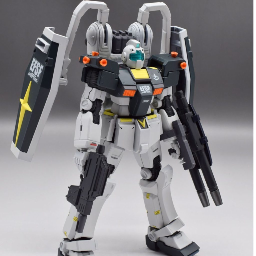 ジム（サンダーボルト版）–2枚目/制作者：アンジェロのプラモデル工房
