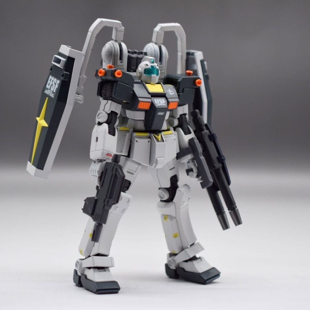 ジム（サンダーボルト版）–3枚目/制作者：アンジェロのプラモデル工房