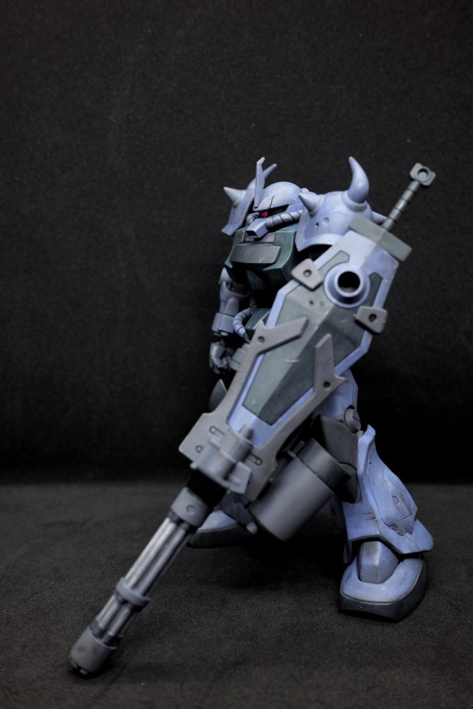 ガトリング・シールドはロマンの塊ですね。