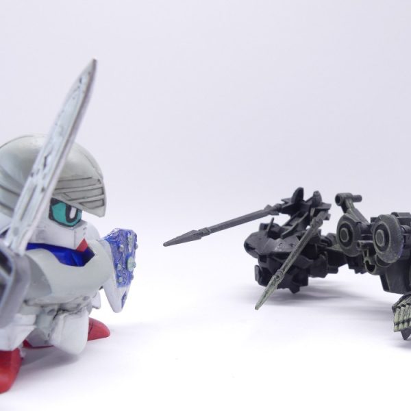 【放課後ガンプラグリモワール】04：エバーランド一般兵（ナイト）＆ミスク（１）